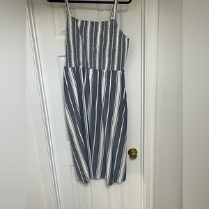 OLD NAVY linen midi dress